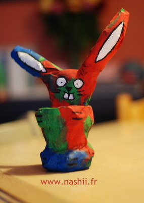  Lapin pot à crayons